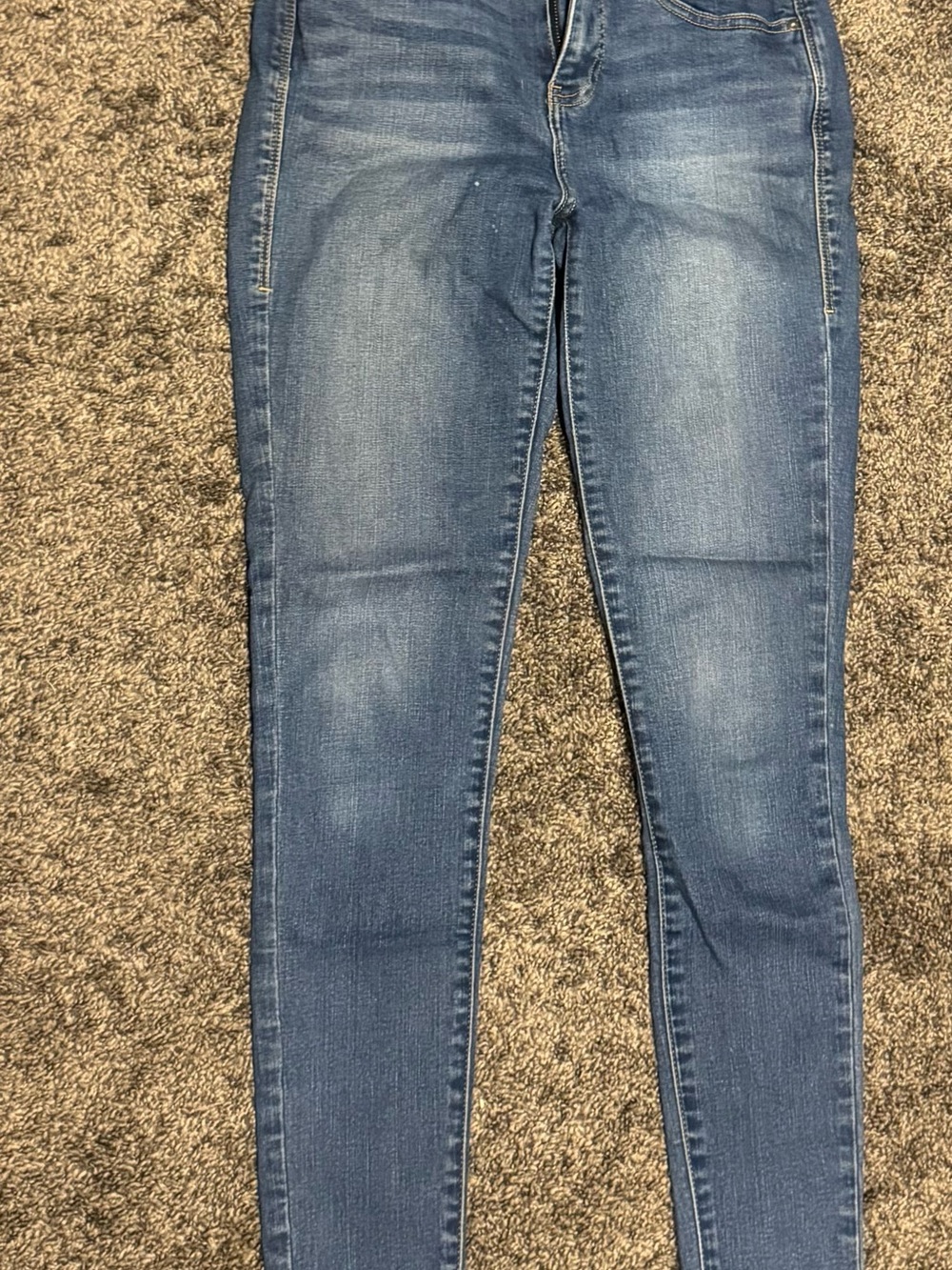 LuLaRoe Faded Blue Skinny Jeans